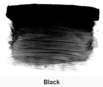 Farba akrylowa Chromacryl 75 ml black